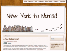 Tablet Screenshot of newyorktonomad.com